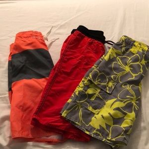 Boys L-XL bathing suits